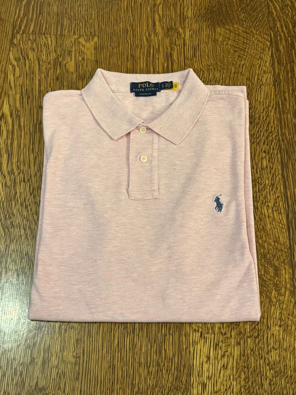 Men’s Ralph Lauren Light Pink Polo